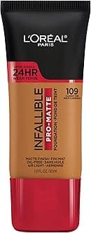 L'Oreal Paris Cosmetics Infallible Pro-Matte Foundation Makeup - Classic Tan
