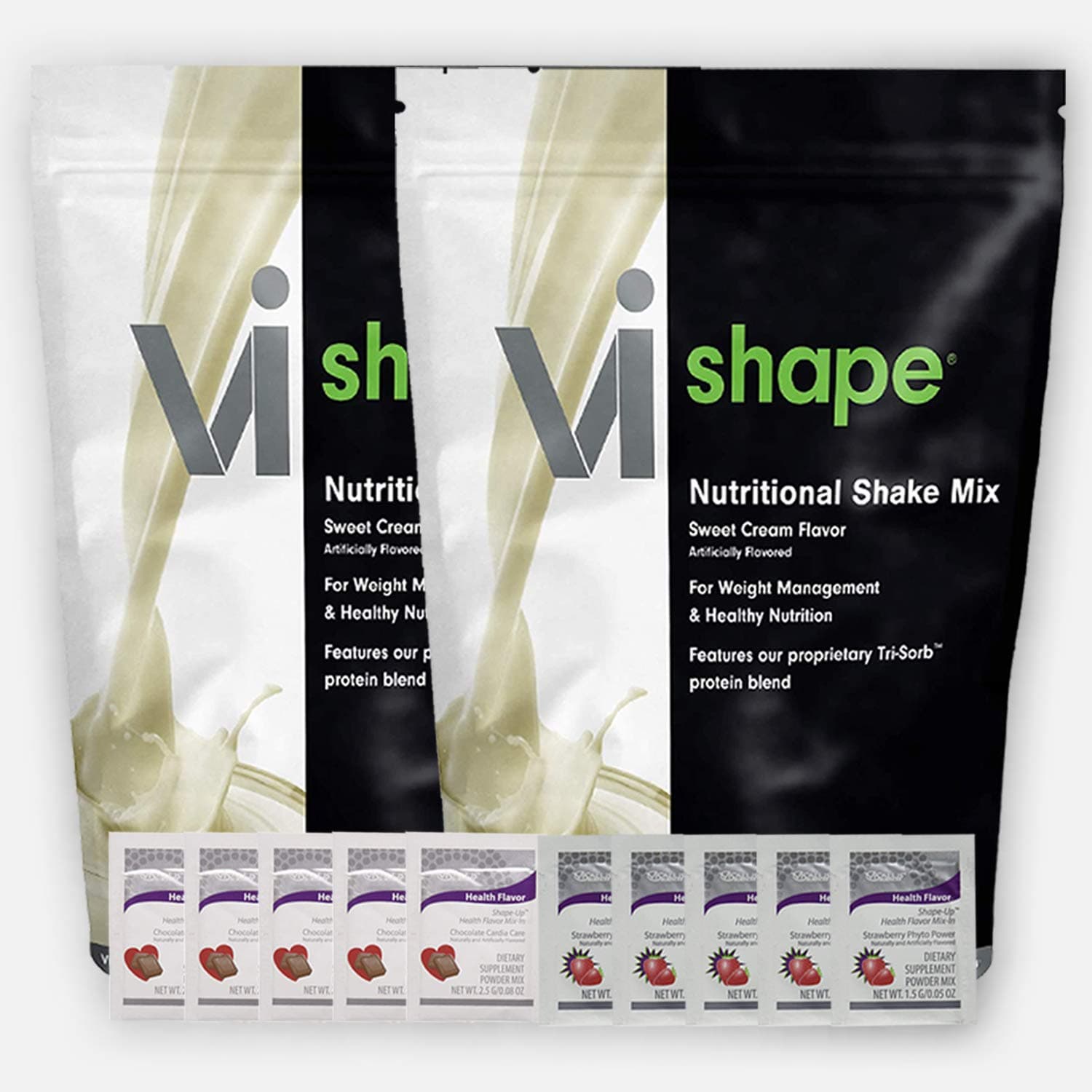 ViSalus Shape Kit Nutritional Shake Mix (48 Meals, 10 Mix-Ins)
