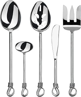 Gourmet Settings Twist 5-Piece Service Set