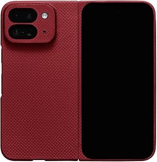 Latercase | Compatible with Pixel 9 Pro Fold | Crimson | Durable Pixel 9 Pro Fold Phone Case | 0.6mm Thin Aramid Fiber, 10 Grams, Precision Lasercut, Full Camera Protection, Nonslip Matte Finish