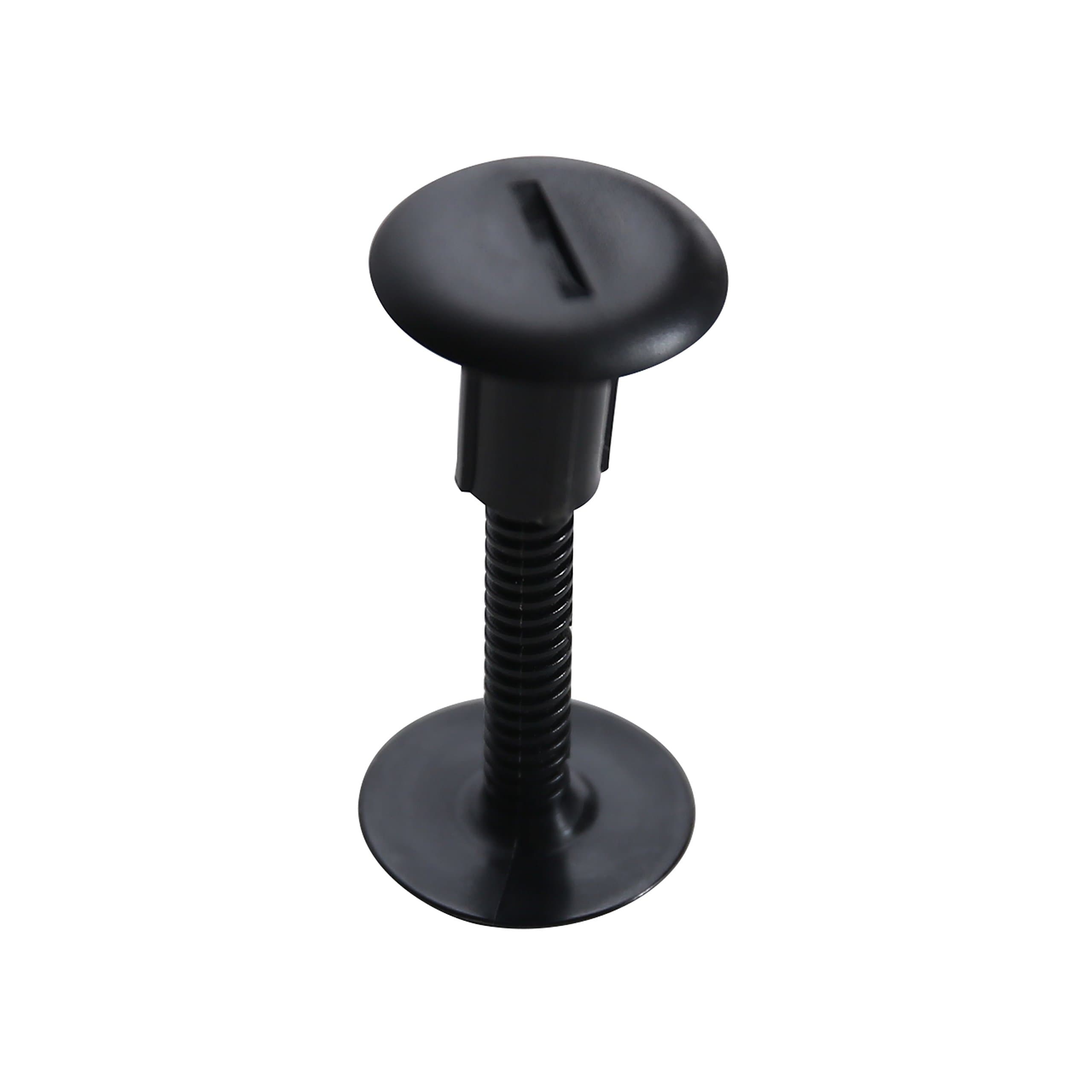 Surfboard Black Fin Plugs for Surfing Board and Softboard/Soft Top Surfboard Accessories（ 4 per Set）