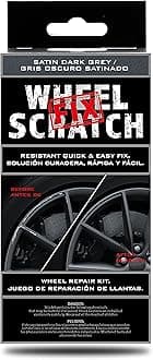 Wheel Scratch Fix Quick And Easy Wheel Touch Up Kit Universal Colors (Platinum (Satin))