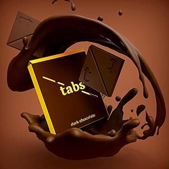 Tabs Dark Chocolate for Couples I Chocolate Gift Box for Husband & Wife I Valentine Gift Set for Boyfriend & Girlfriend I Perfect for Men, Women, Girls and Boys (Mini)