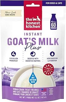 The Honest Kitchen Instant Goat's Milk with Probiotics for Dogs and Cats 5.2 oz, 5.2 Ounce (Pack of 1)