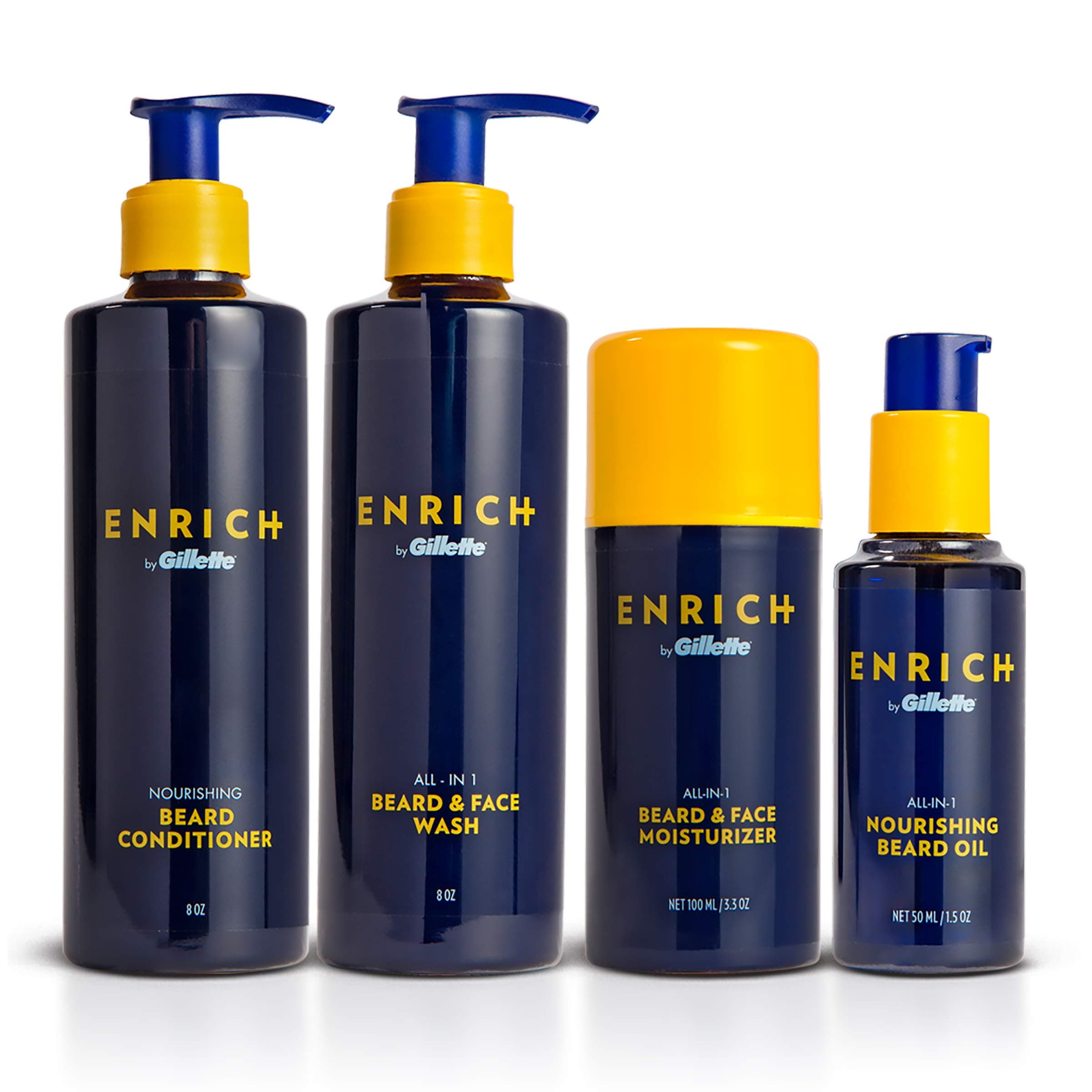 Enrich Beard & Face Care Starter Kit for Men