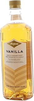 Vanilla Coffee Beverage Flavoring Syrup 1 Liter 33.8 Fl Oz