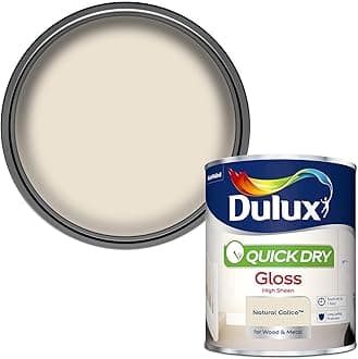 DuluxQuick Dry Gloss Paint For Wood And Metal - Natural Calico 750 ml