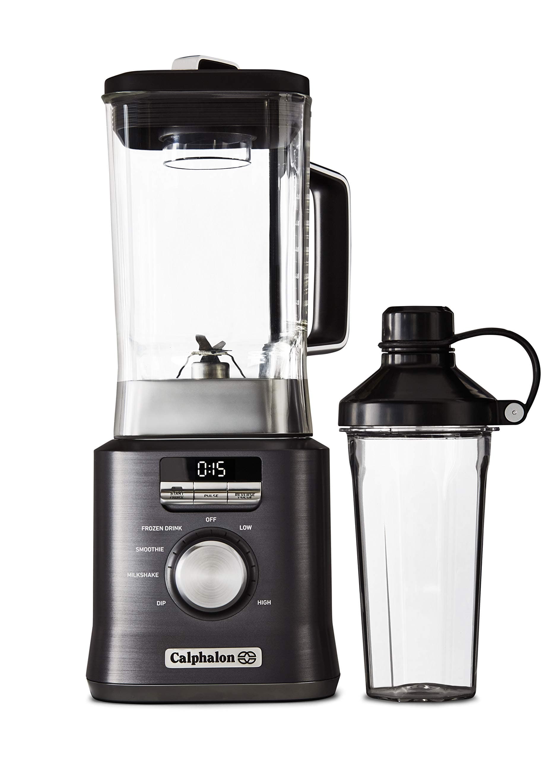 CalphalonBLCLMB1 Auto-Speed Blender, Dark Stainless Steel