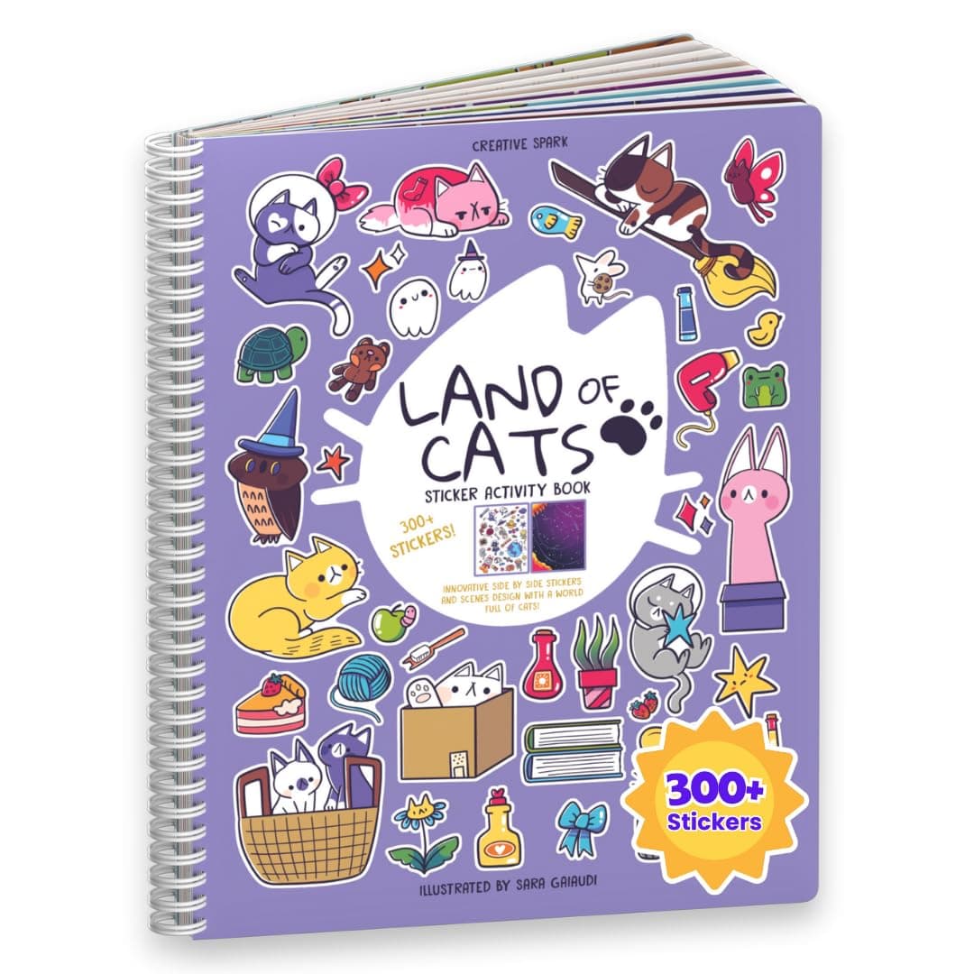 CUPKINStickerbook: Land of Cats