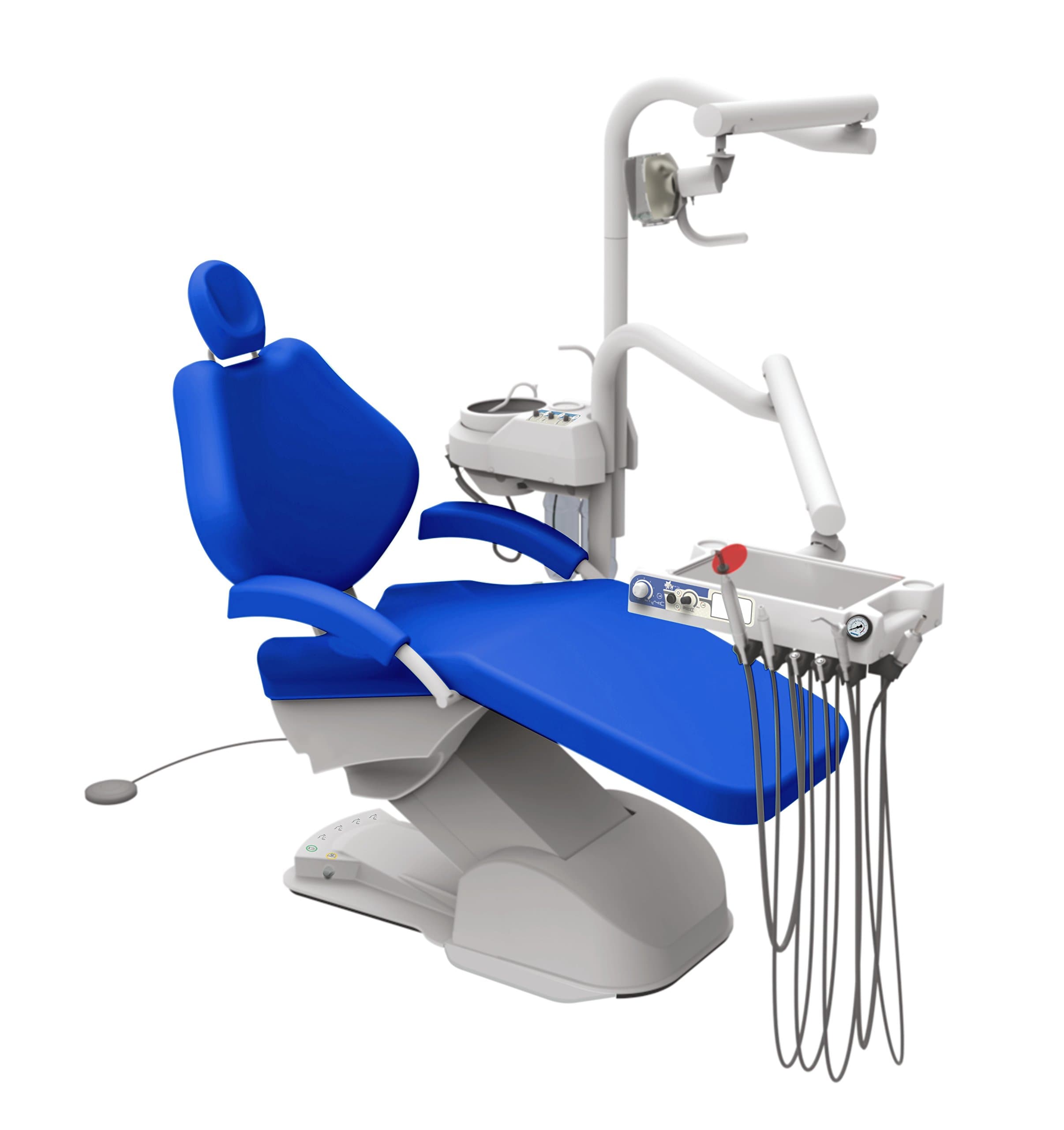 DPM 2000 Dp-C2000RB Dental Operatory Chair, Comes with Doctor and Assistant Stool.