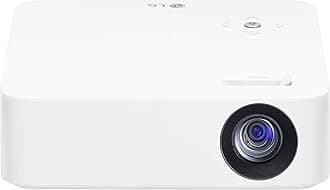 LG PH30N Portable 100" CineBeam Full HD Projector with connectivity Bluetooth sound, Built-in Battery, and Screen Share, HDMI - White