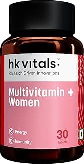 - Multivitamin Plus Women (30 Tablets) | Daily Multivitamin for Women | For Energy, Joints, Skin & Hair