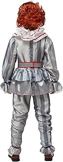 Boy Scary Clown Costume, Scary Halloween Costume Kids, Killer Clown Outfit for Boys