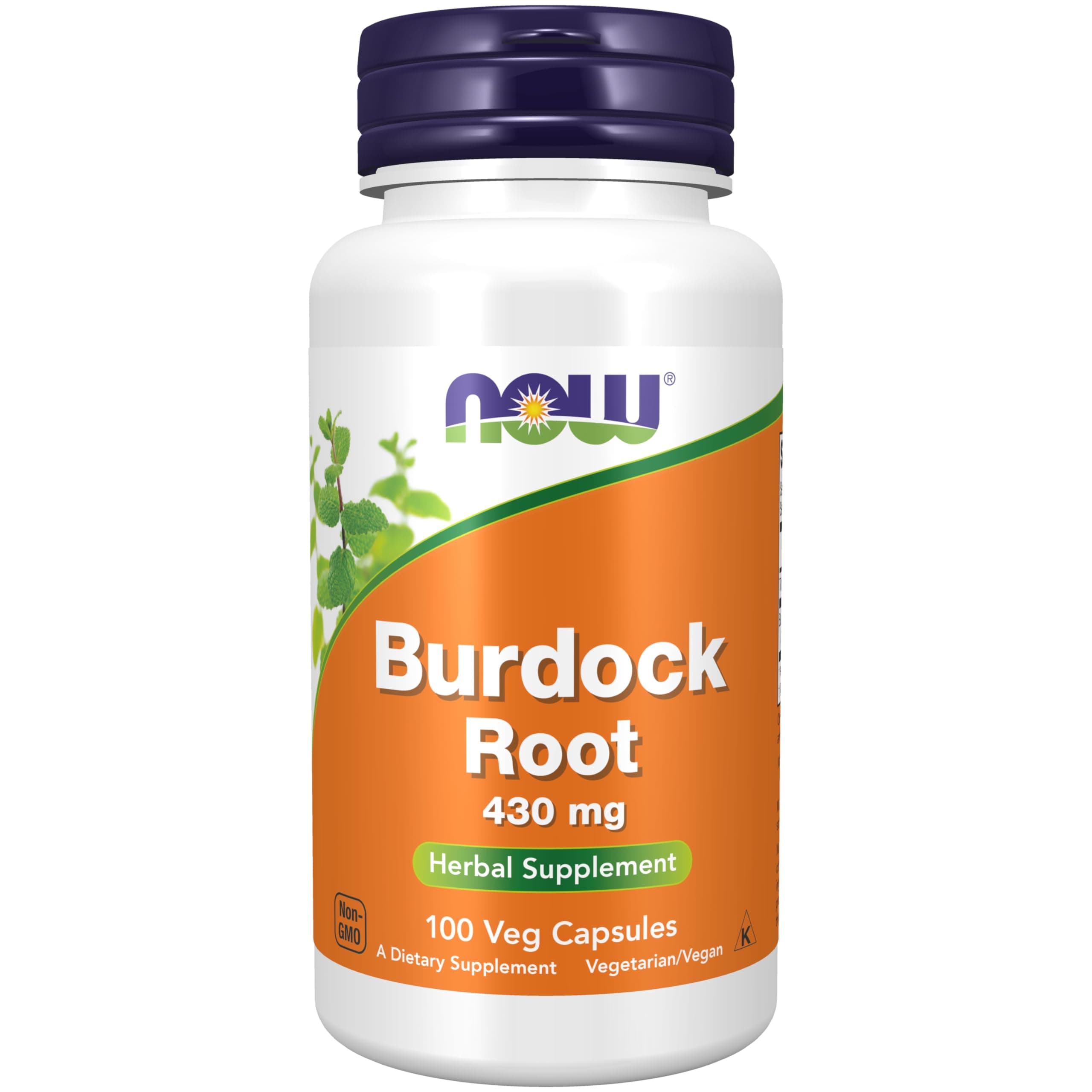 Now Foods - Burdock Root 430 Mg. 100 Capsules 49355