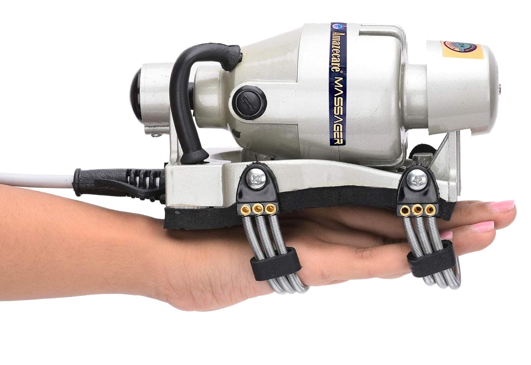 Electric Handheld Massager with Premium Feel (Moonlight Grey)