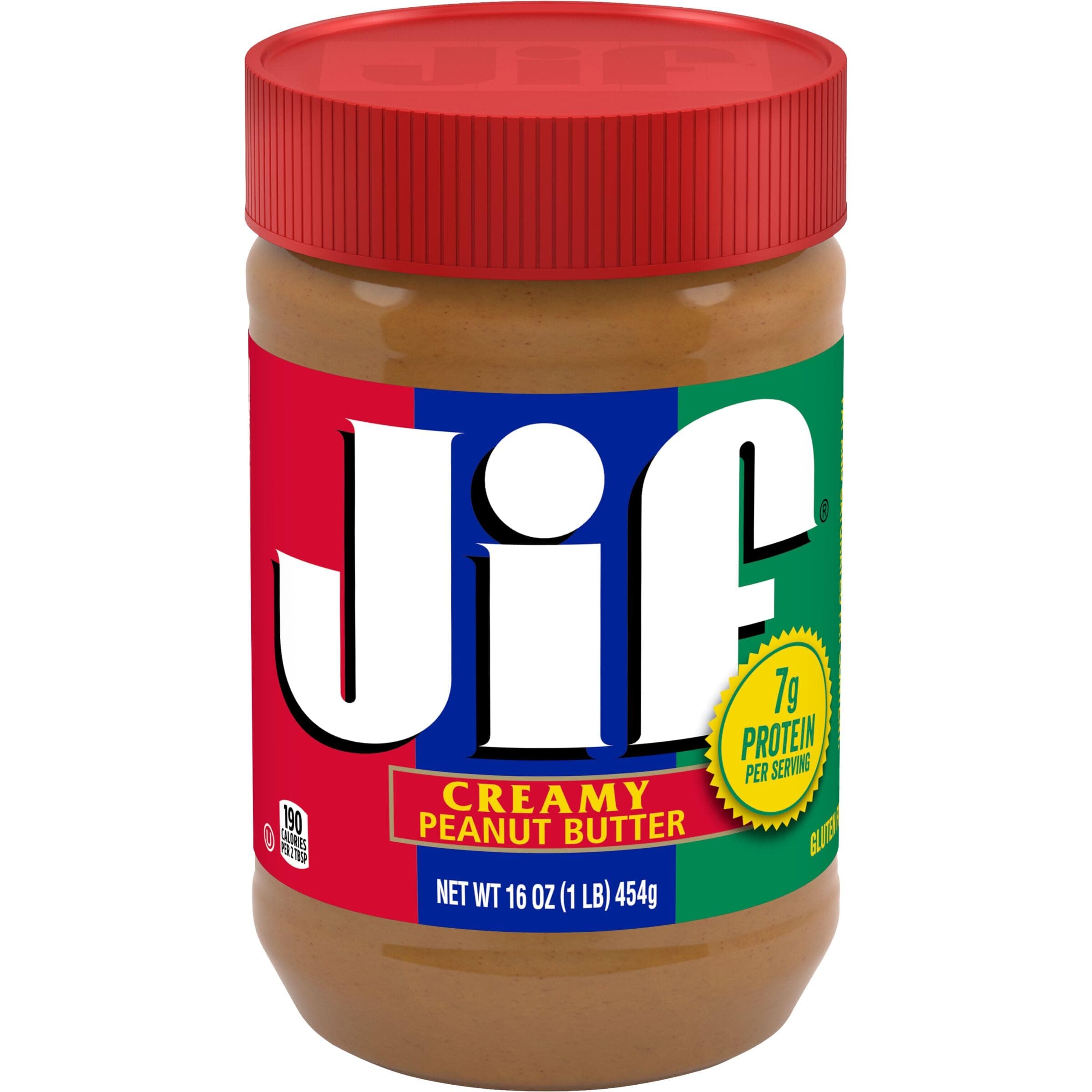 Jif Creamy Peanut Butter, 16 Oz. Jar