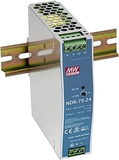 MEAN WELL MW NDR-75-24 24V 3.2A DIN Rail Power Supplies