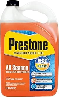 AS658 All Season 2-in-1 Windshield Washer Fluid, Year Round, De-Icer + Bugwash, 1 Gallon