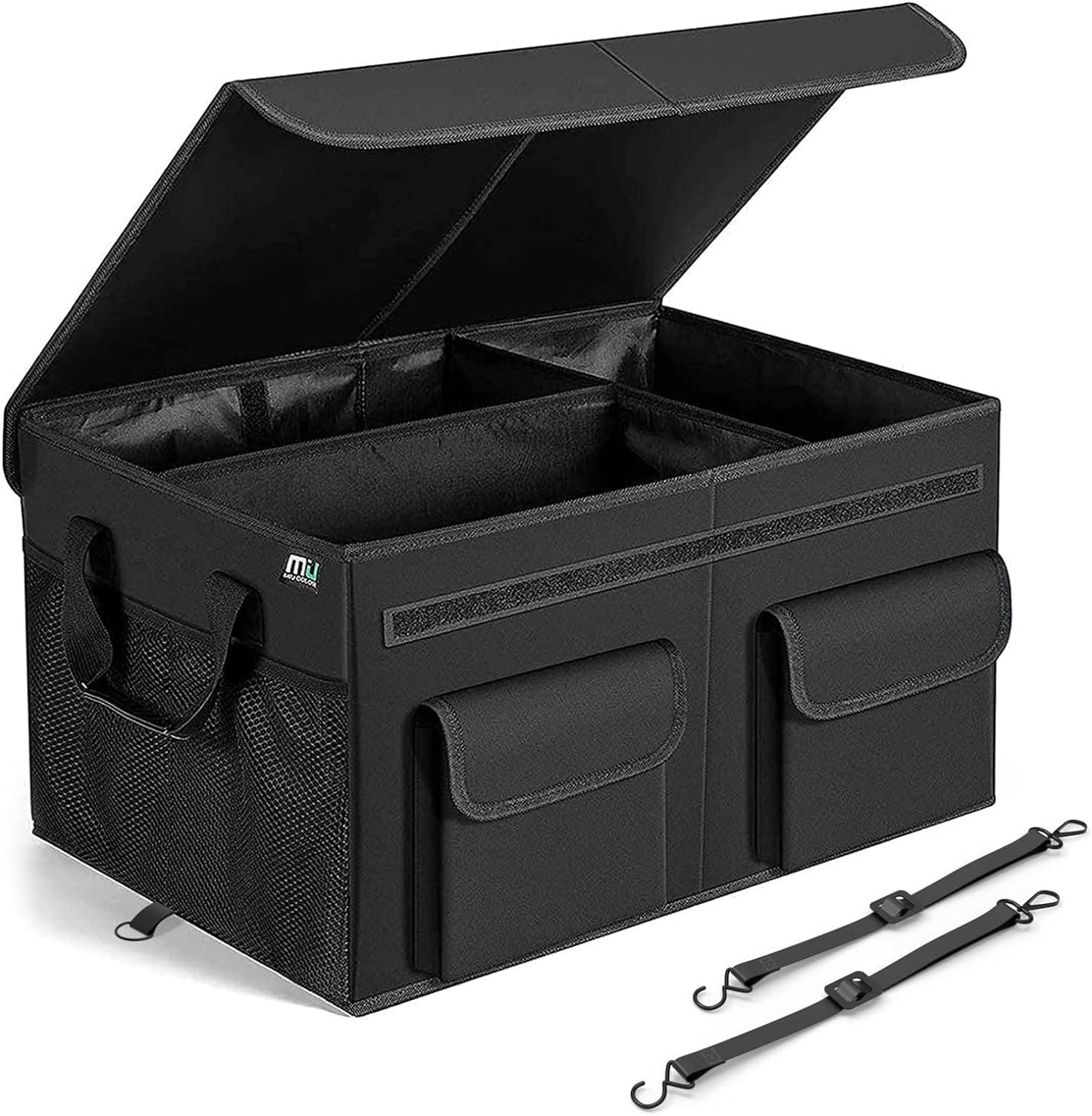 MIU COLOR Car Trunk Organizer - Foldable Cargo Trunk Organizer with Durable Cover Washable Storage with Reinforced Handles