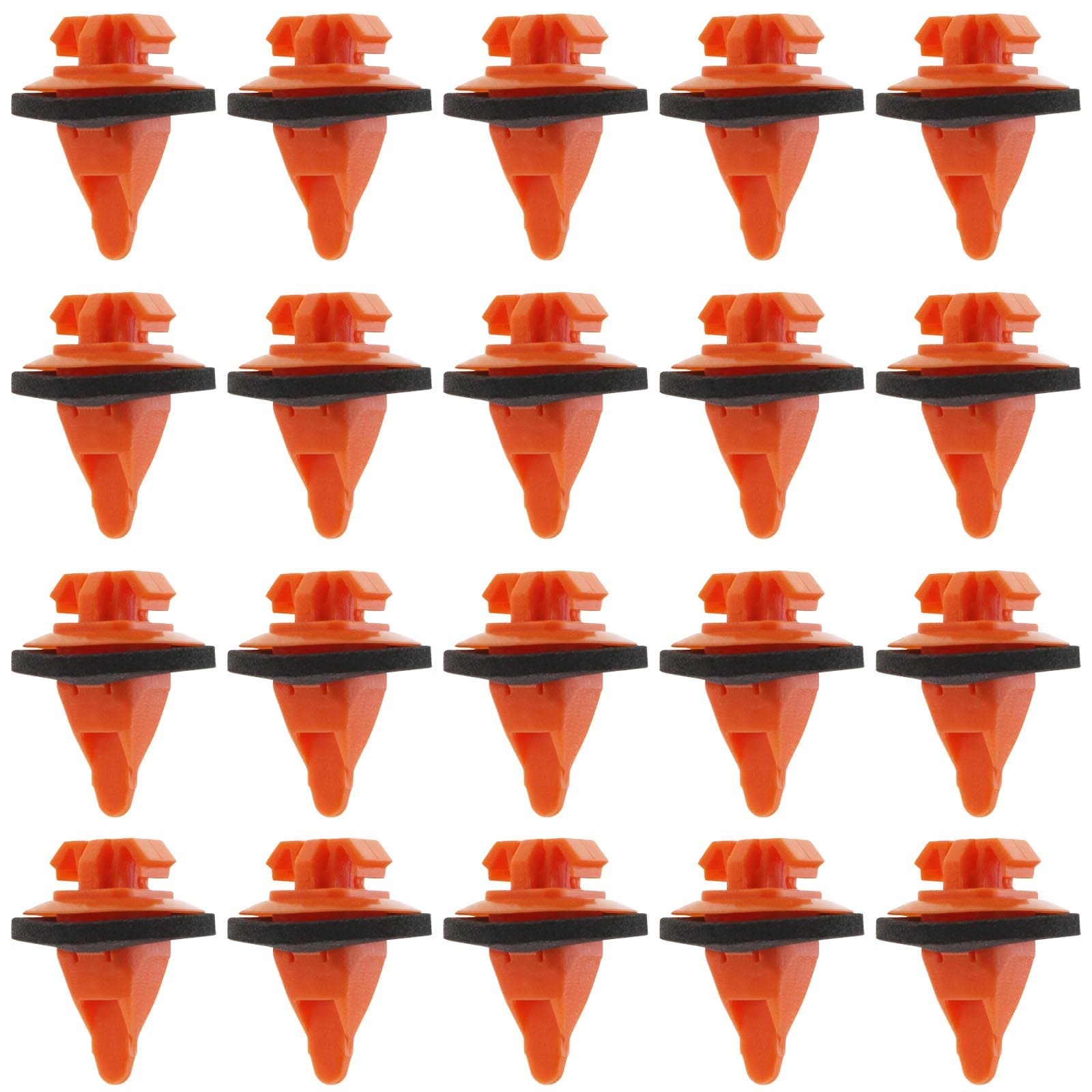 Create idea 50Pcs Side Moulding Wheel Trim Clips Replacement 7539735010 7539535070 Compatible with Toyota Prado Land Cruiser Car Door Sill Side Skirt Guard Plate