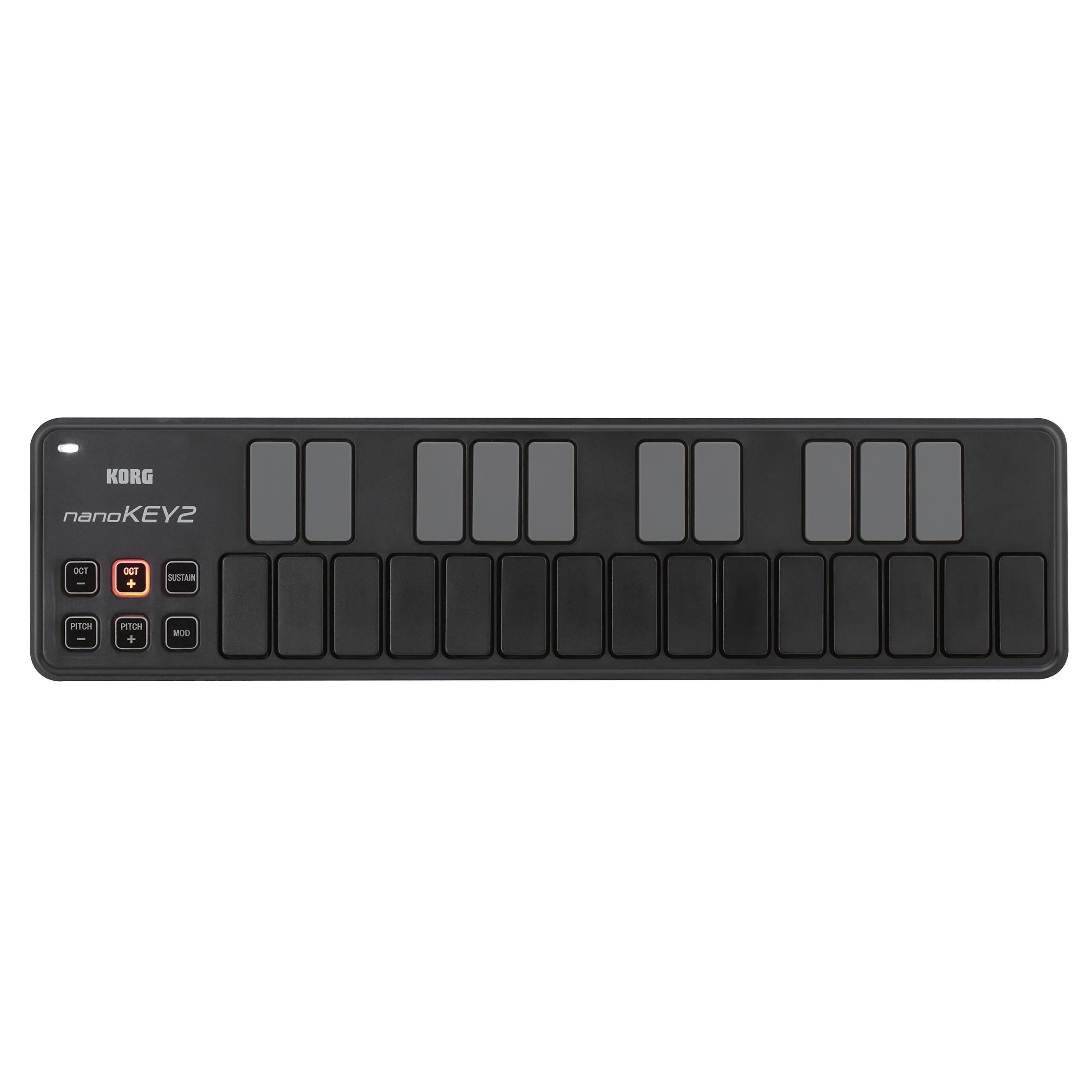 nanoKEY2 - USB MIDI Keyboard - 25 Key - Black