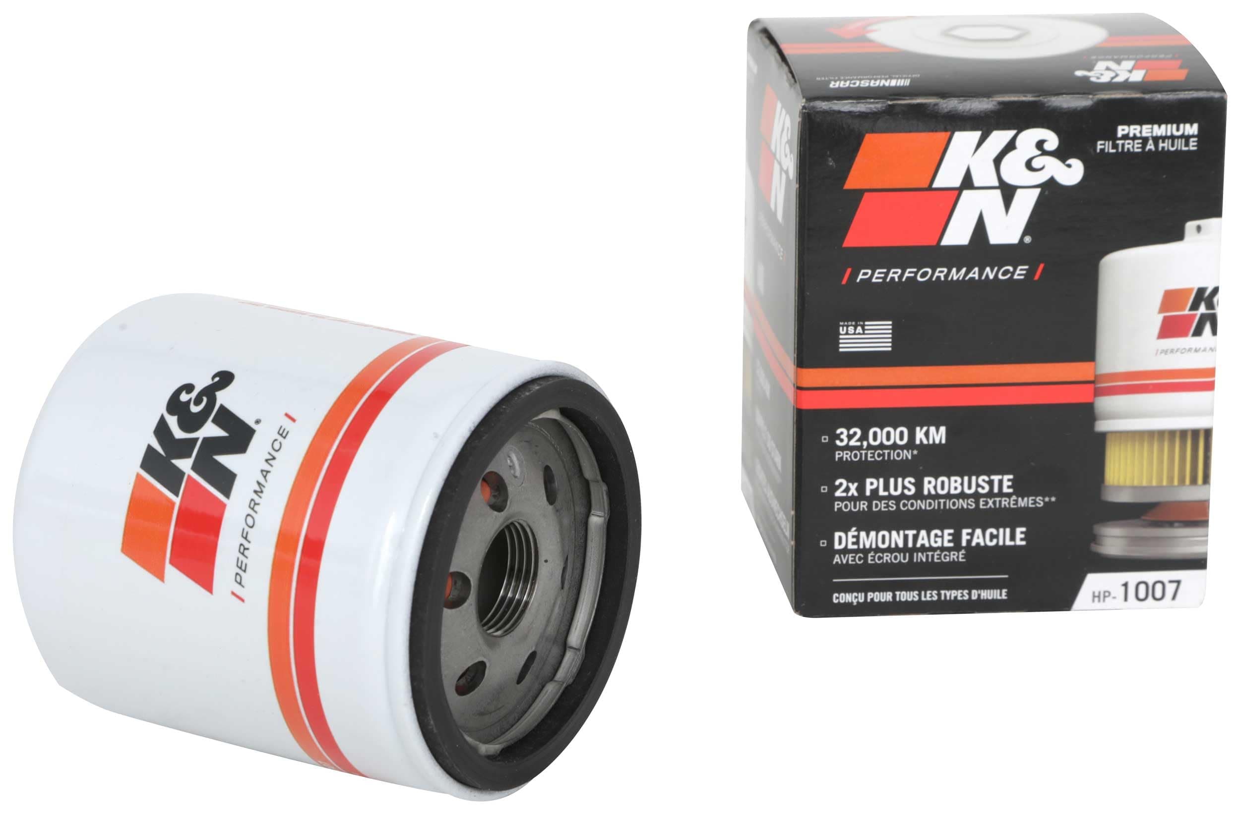K&N HP-1007 Performance Gold Oil Filter Fit For AMC Buick Ca