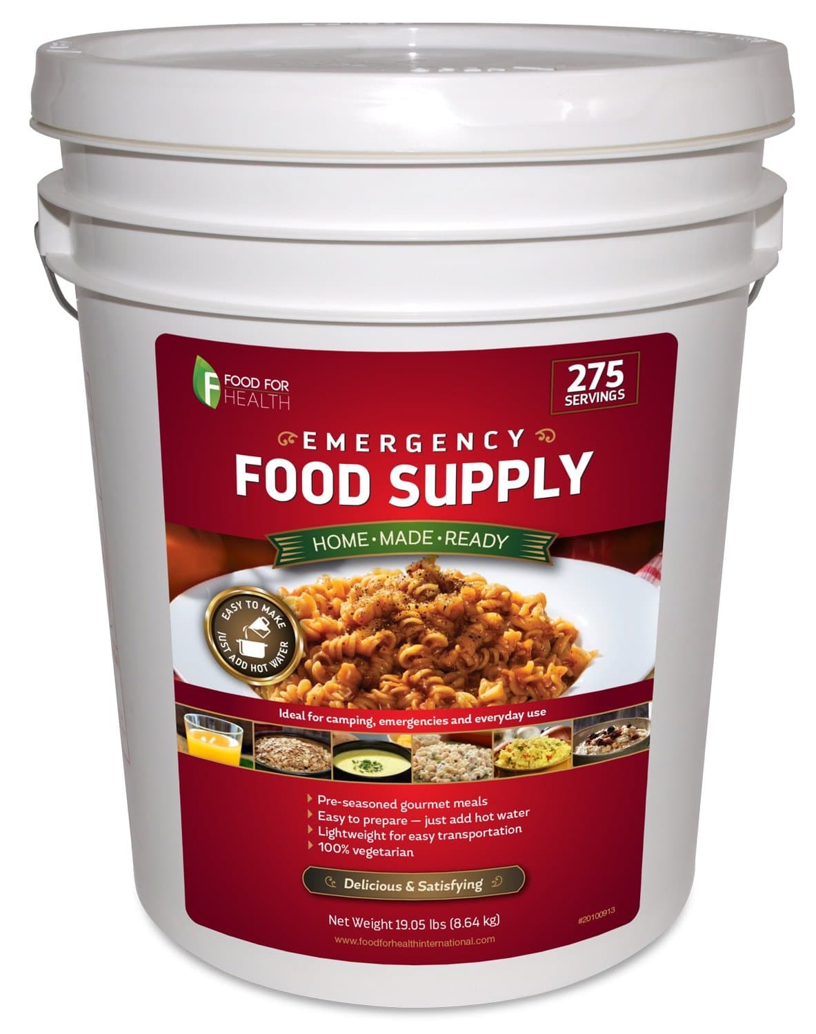 Emergency Survival Food Supply 275 Meal Pack