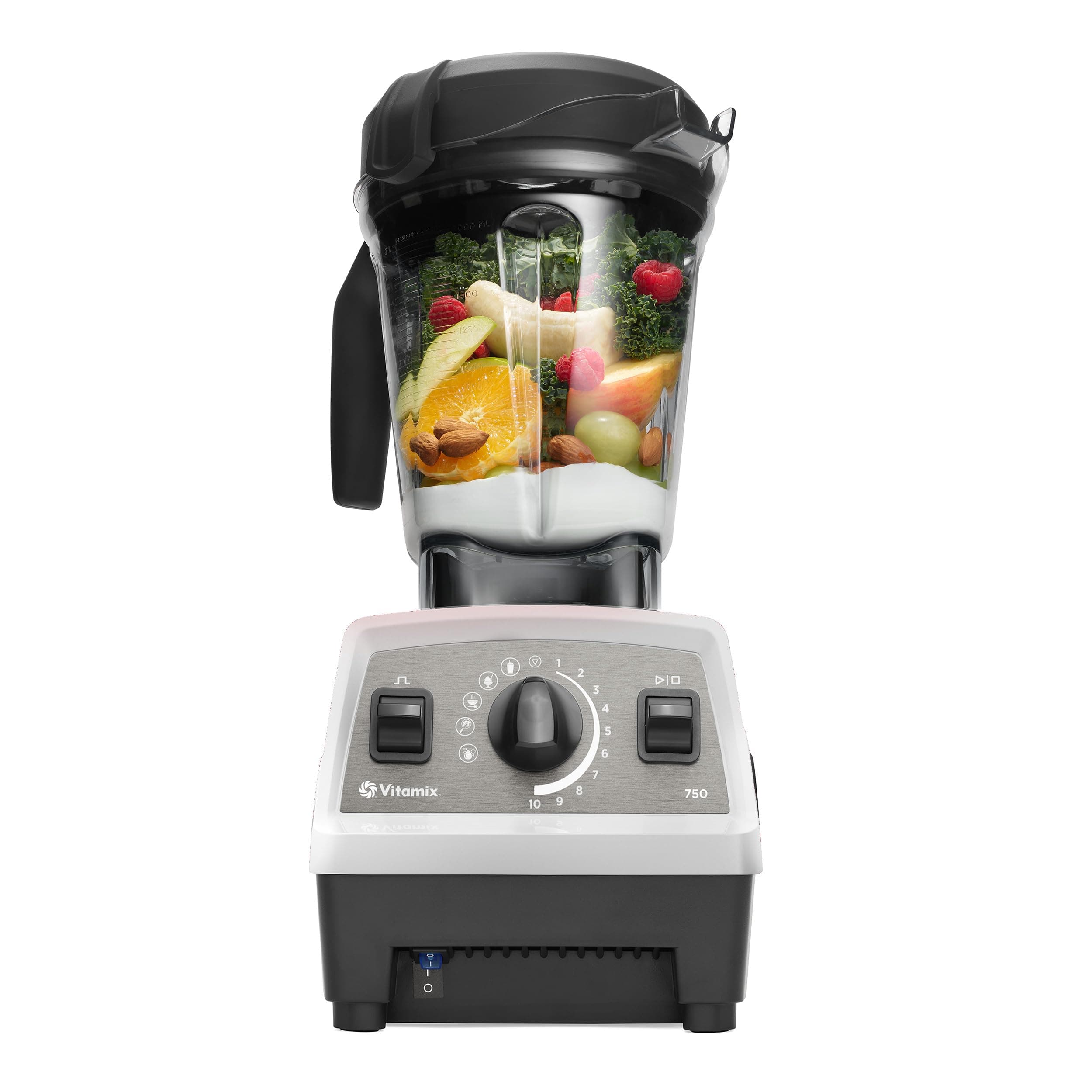 Vitamix Propel Series 750 Blender with Four Blending Programs, Self-Cleaning Program, Professional-Grade Blender for Smoothies, Soups and More, Stainless-Steel Blades, 64 Oz Container, White