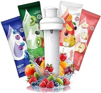 Assorted Flavor Cartridge Pack of 4 – Zero Sugar Hydration Cartridge– Water Flavor Drops for Reusable Bottles – Long-Lasting, Customizable Taste – Healthy Hydration Boost – Sugar-Free, Calorie-Free