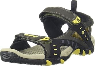 SPARXmens SS 485 | Latest, Daily Use, Stylish Floaters | Yellow Sport Sandal - 8 UK (SS 485)