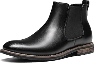 Bruno Marc Men's Chelsea Boots Dress Ankle Slip On Boots,BLACK,Size 15,URBAN-06-1