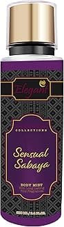 Elegant Sensual Sabaya Body Mist Spray – 250ML – Fine Perfumed Fragrance Mist | Aromatic, Long-Lasting Premium Scent, 8.45 fl. Oz.