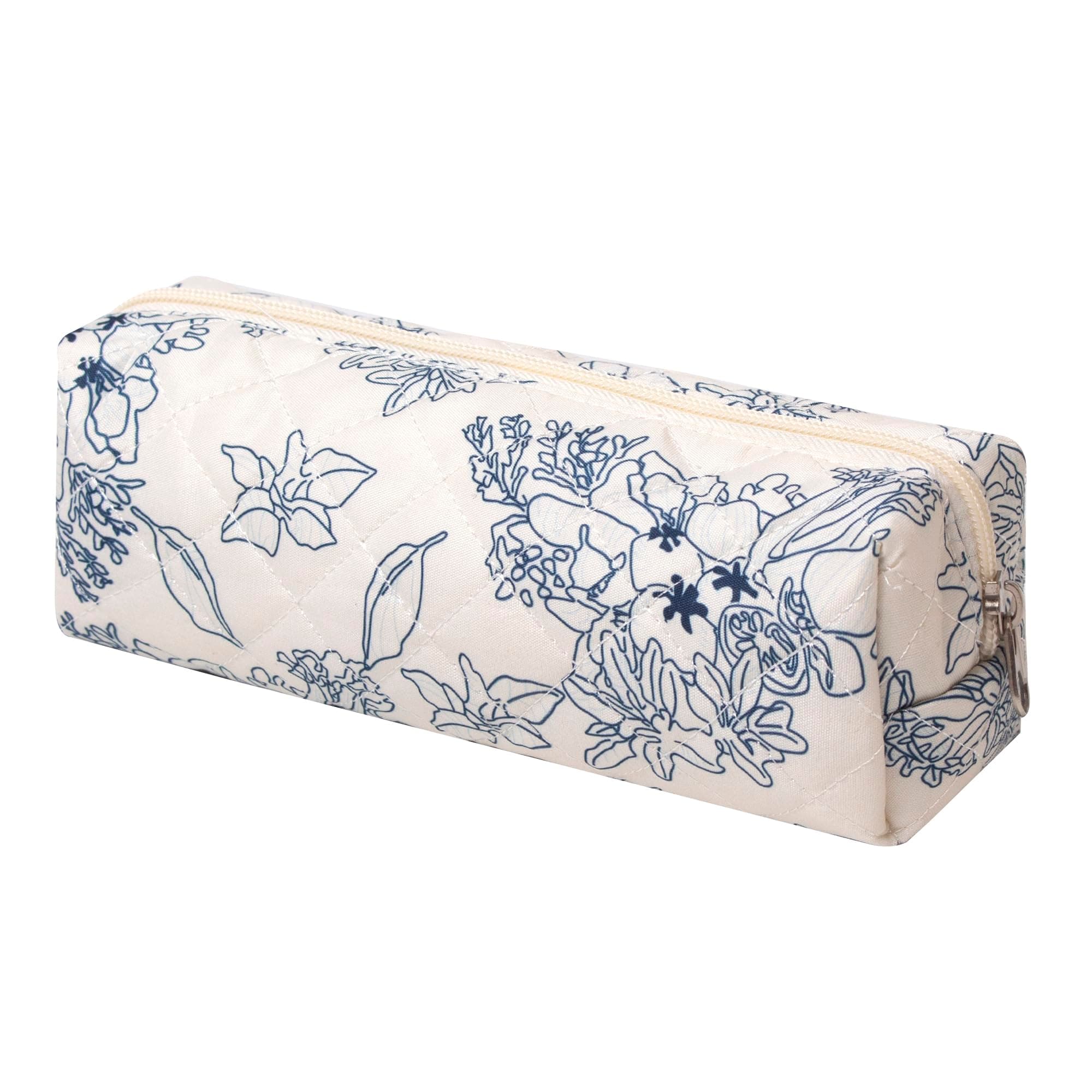 SURBEAV Pencil Case Pen Case Office College School Storage Bag Pouch Holder Box Organizer Makeup Pouch Cosmetic Bag Aesthetic Cute Pencil Case for Girls Boys Kids (ZK)