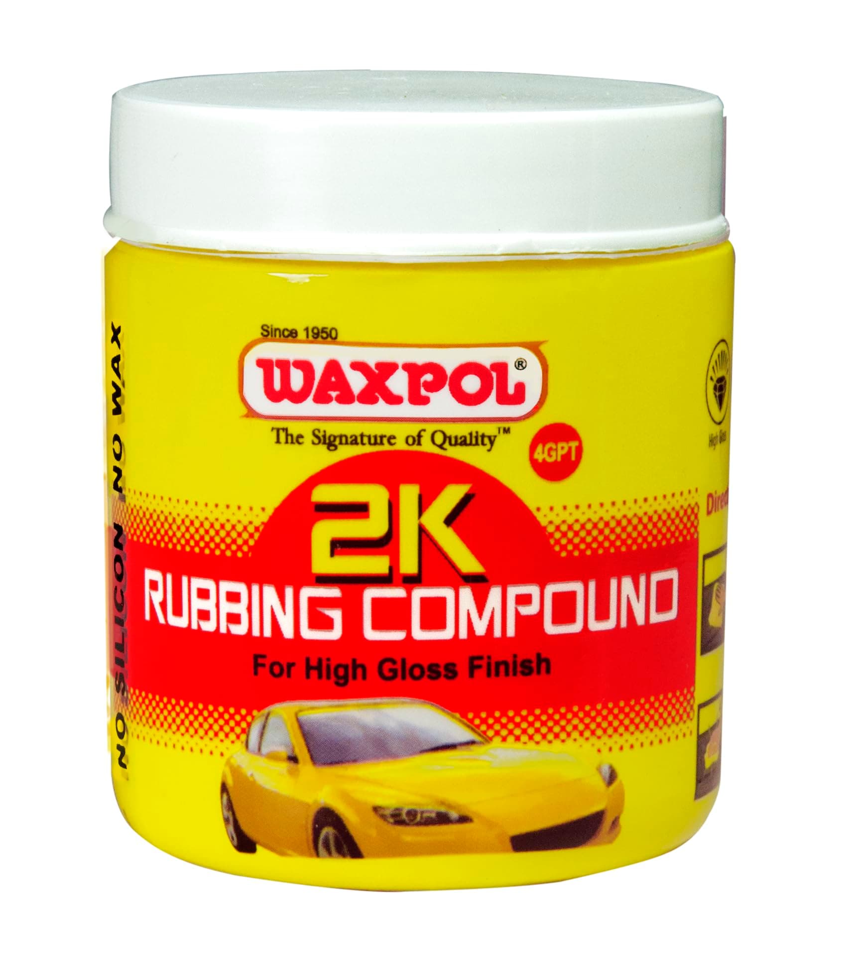 Waxpol 2K Rubbing Compound 100 Gm, A2K 940, Multi-Colour, 100 Gram