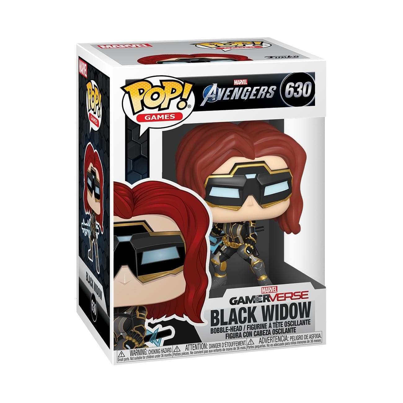 POP! Marvel: Marvel Avengers Game - Black Widow - (Stark Tech Suit) With GW Chase - (Styles May Vary) - Collectable Vinyl Figure - Gift Idea - Official Merchandise - Toys for Kids & Adults