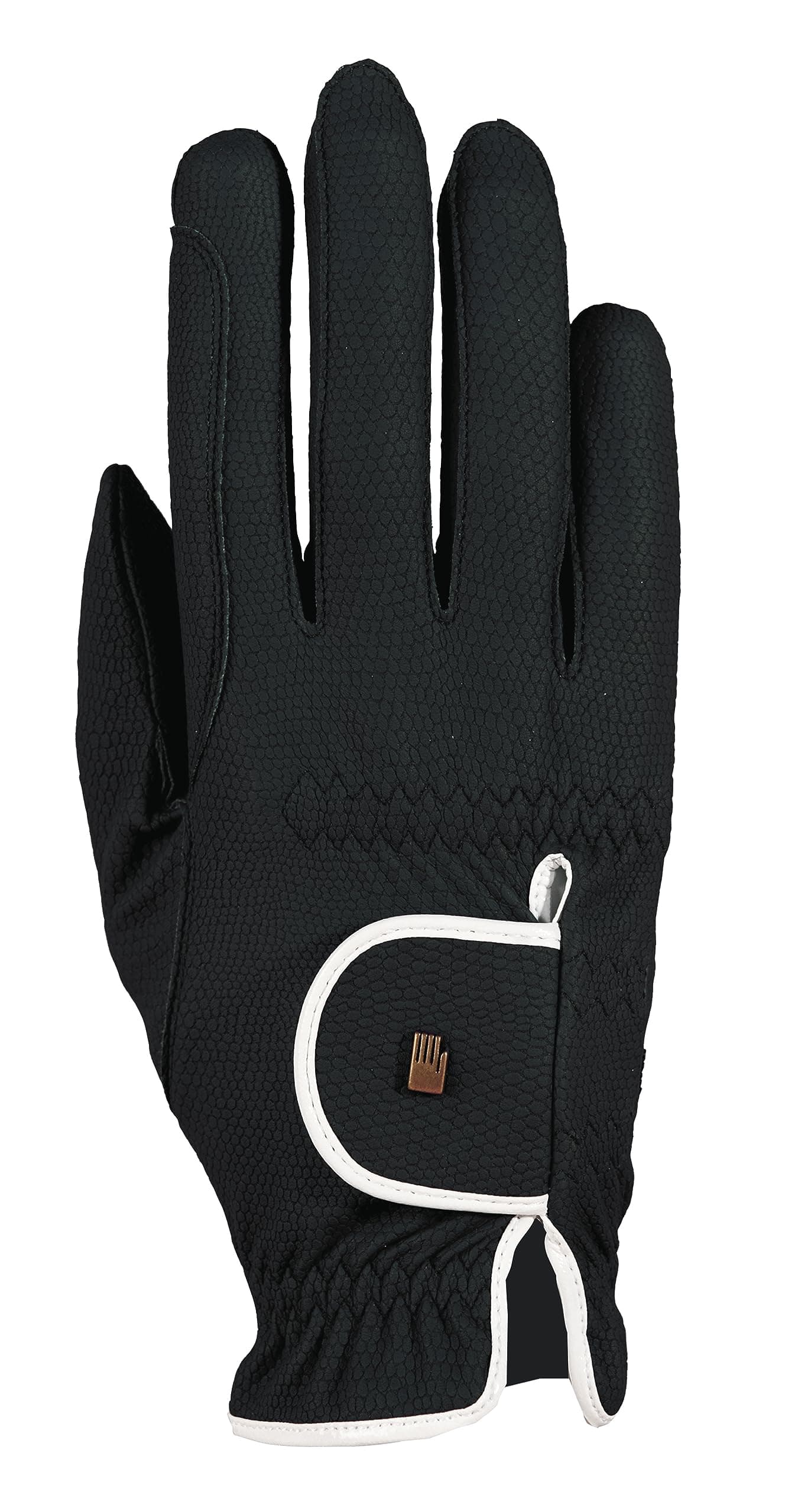 Lona Ladies Gloves 8.5 Black/White