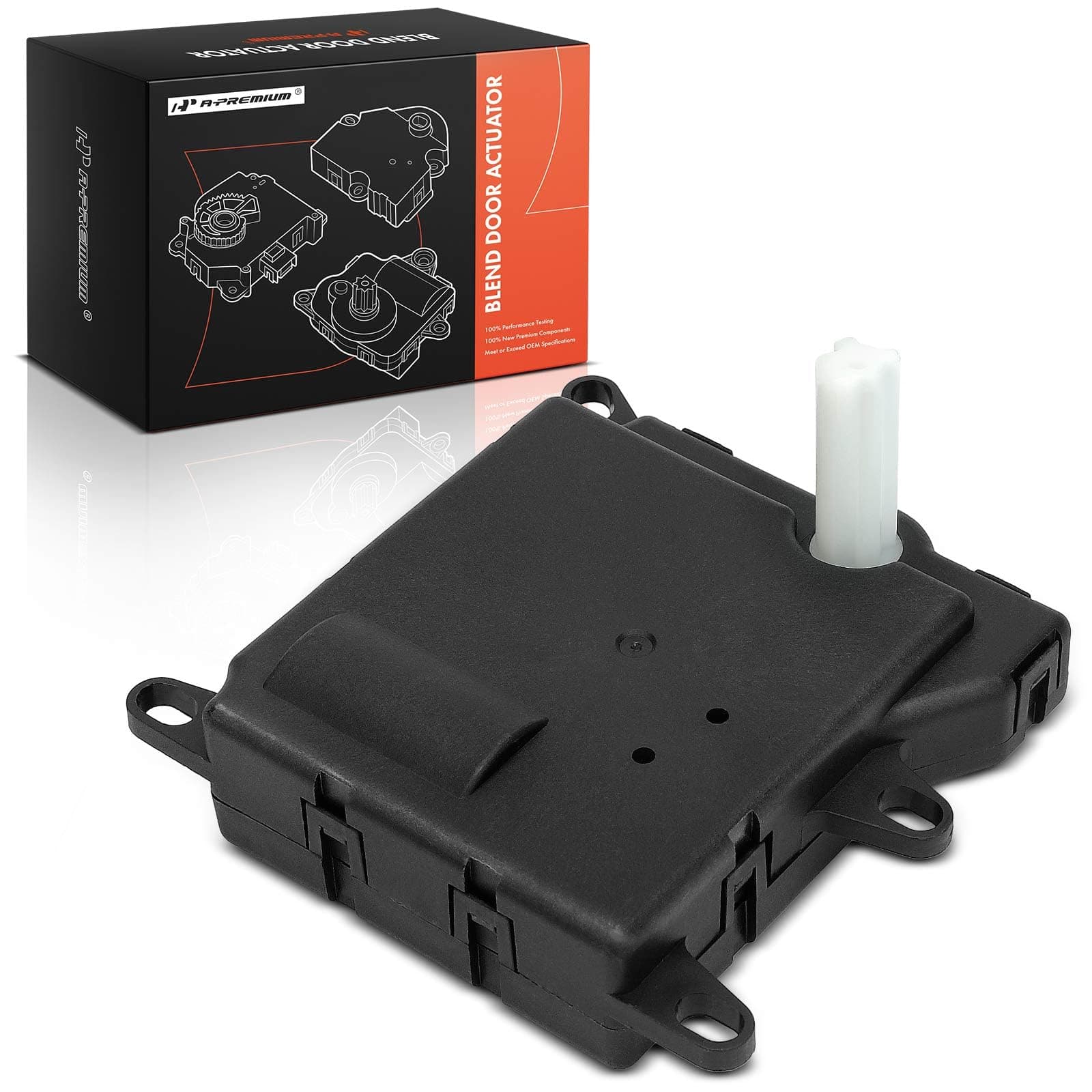 HVAC Heater Blend Door Actuator Compatible with Ford Explorer 2002-2010, Expedition 2003-2006, Explorer Sport Trac 2007-2010 & Mercury Mountaineer 2002-2010, Main, Replaces# 1L2H19E616CD