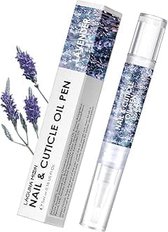 Lavender Cuticle Oil Pen for Nail Care - 5ml Nail Oil Pen with Natural Ingredients to Moisturize & Nourish Dry Nails and Cuticles - Cuticle Oil to Prevent Nail Cracking and Hangnails