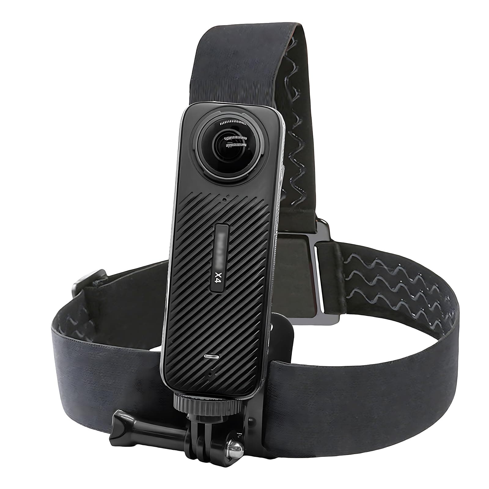 Head Strap Mount for Insta 360 X5 X4 X3 X2 X ACE Pro ONE RS R GO 2 3, Hat Headband Mount Compatible with GoPro Hero 13 12 11 10 9 8 7, Fusion Max, DJI Osmo Action 2 3 4 5 Pro Cameras