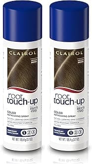 Clairol Root Touch-Up Temporary Hair Coloring Spray, Medium Brown Hair Color, Pack of 2