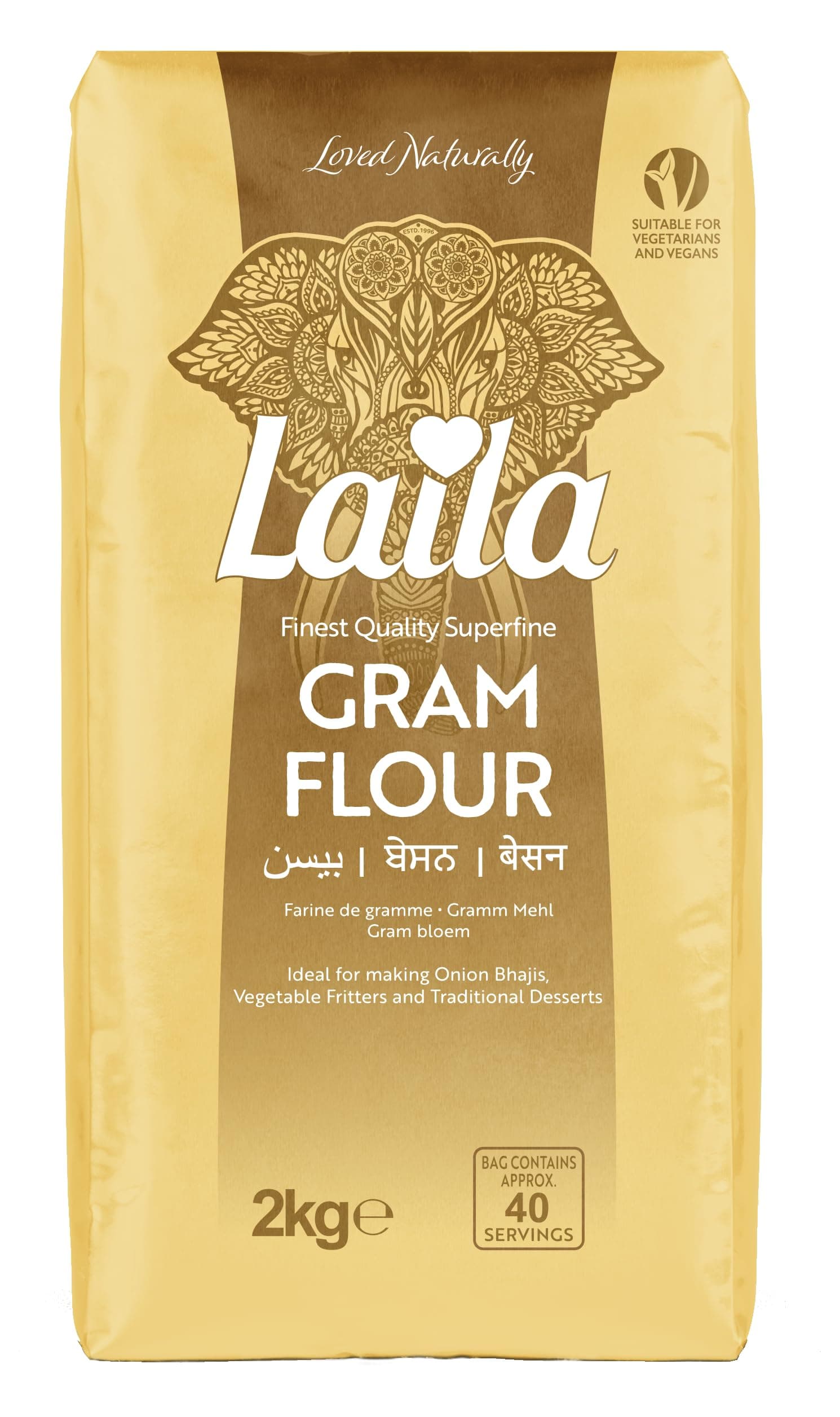Laila Gram flour 2 kg (Packing May Vary)