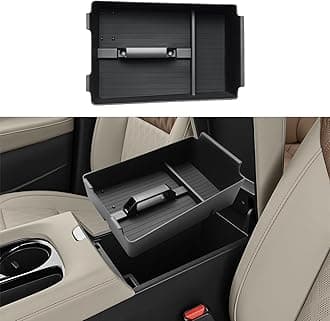 ECOZEN 2025 Murano Center Console Organizer - For 2025 Nissan Murano(SV/SL/Platinum) Accessories Organizer Tray - Armrest Storage Box With Handle For 2025 Murano