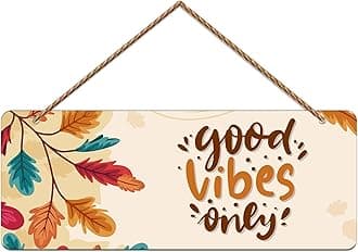 Art Vibes Good Quote Wall Hanger for Home | Office | Living Room | Gifts | Wall Decorative Items for Bedroom | Door Hanging | Mdf Wall Decoration | Door Hanging (WH_3907N)