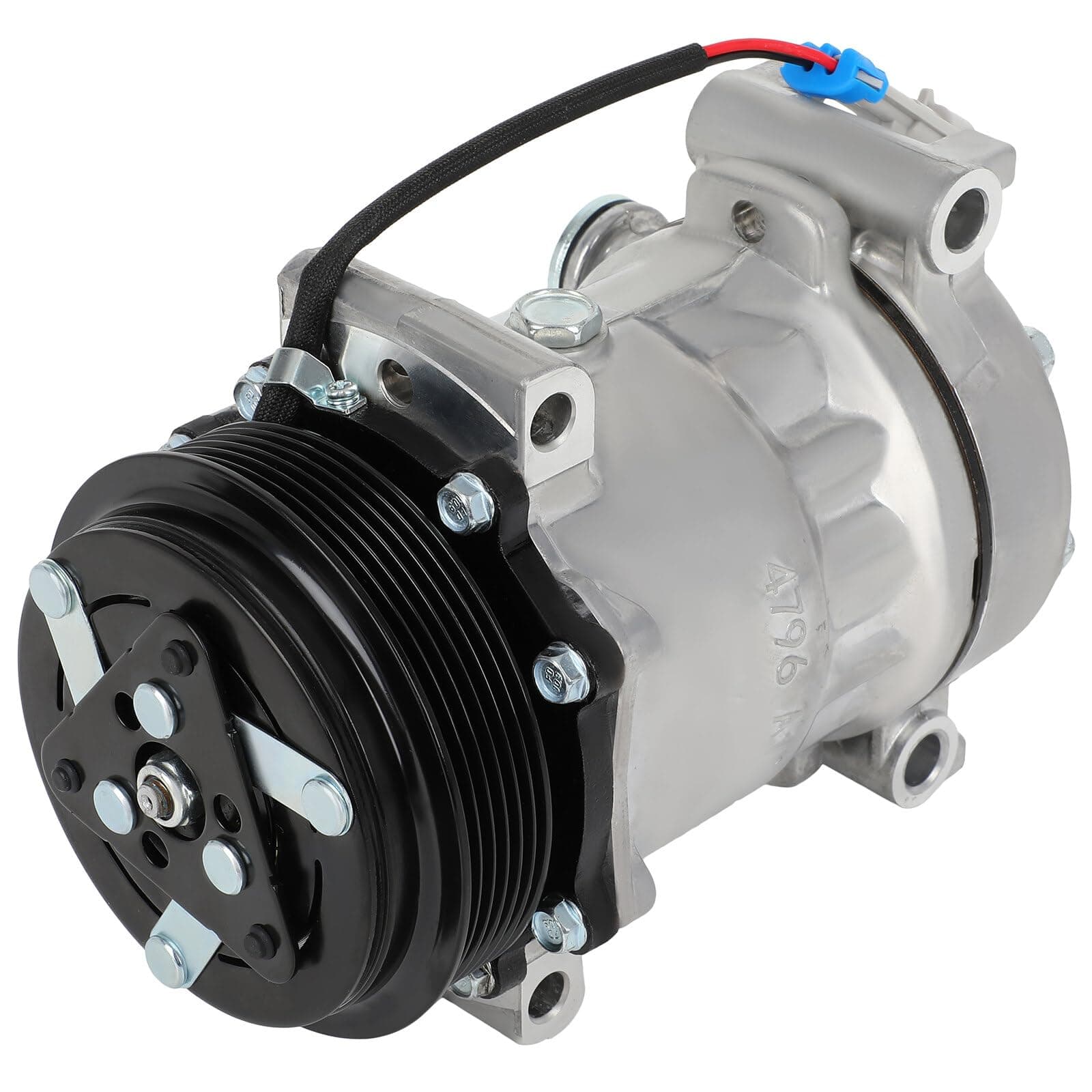 SCITOO AC Compressor for GMC Savana 3500 7.4L 8.1L for Sierra 1500 for Sierra 2500 HD for 3500 6.6L for GMC Sonoma for Hummer H1 6.5L for Isuzu Hombre for Oldsmobile Bravada 4.2L 4.3L CO 10835C