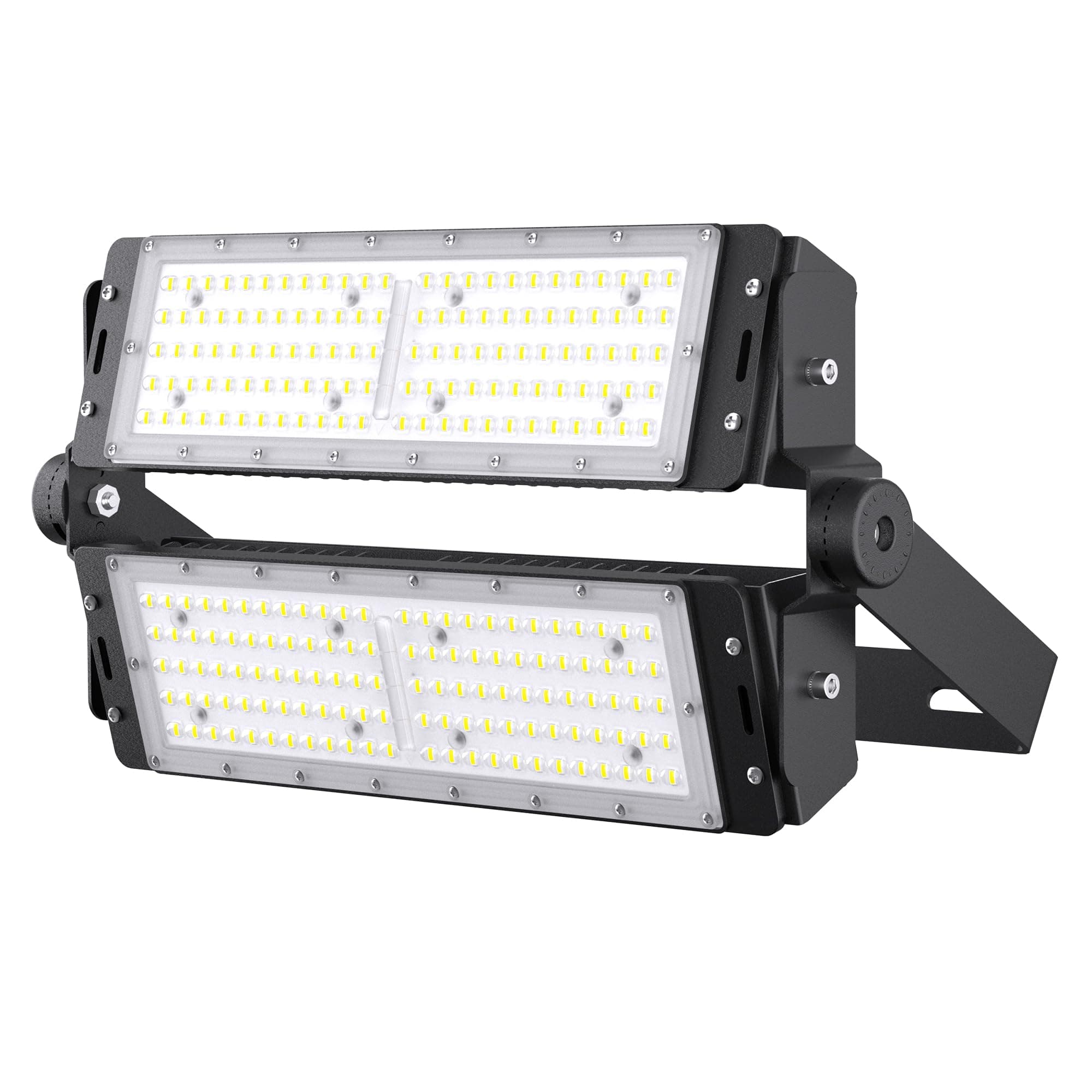 STASUN Pro 6 Series 200W 30,000LM LED Flood Light Outdoor, ETL Certified, 100V–277V, 5000K Daylight, IP66 Waterproof Floodlight for Driveway Backyard Sports Court Riding Arena Parking Lot Stadium