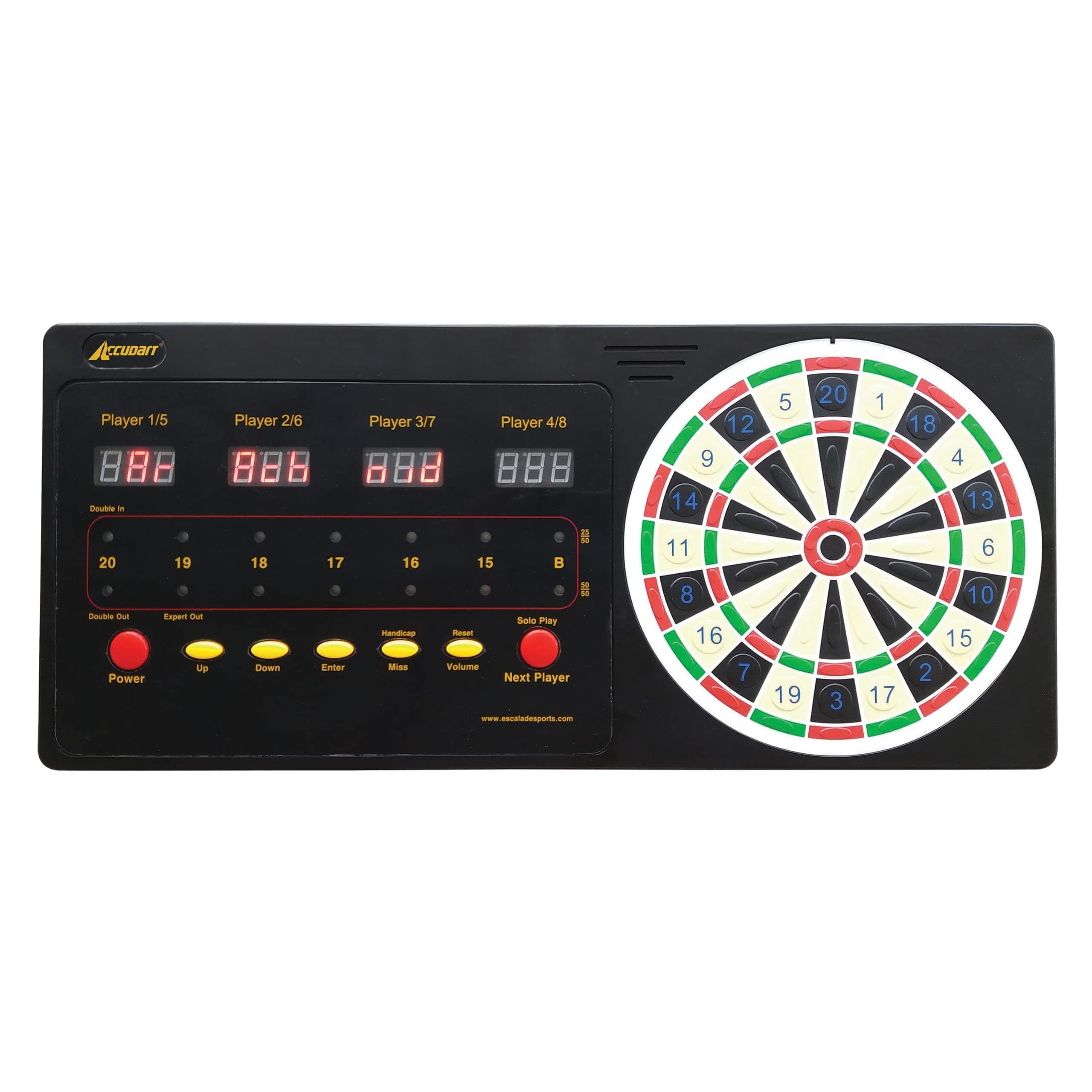 Accudart LED Deluxe Electronic Score Pad, Battery or AC Powered