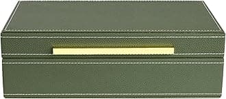 Small Green Shagreen box Faux Leather Decorative Box,Keepsake And Memory Storage Decorative Boxes with Lids for Modern Home Decor Jewelry Box Organizer