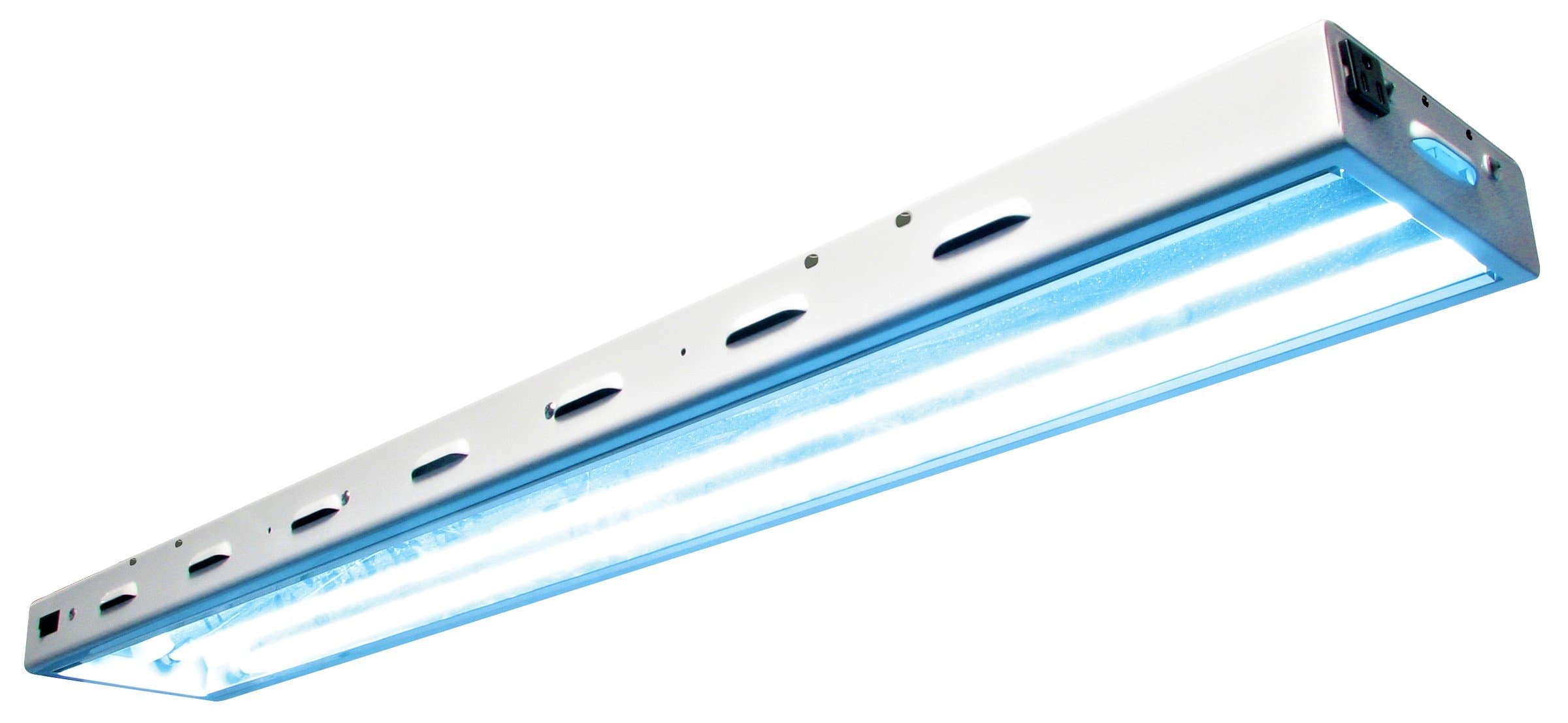 Sun Blaze T5 Fluorescent - 4 ft. Fixture | 2 Lamp | 120V - Indoor Grow Light Fixture for Hydroponic and Greenhouse Use