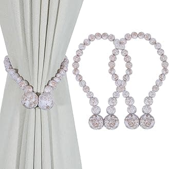 Magnetic Curtain Tiebacks