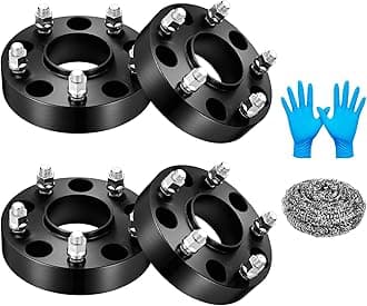 BDFHYK 5x139.7mm Wheel Spacers 1.5 inch Hubcentric Wheel Spacer Compatible with Dodge Dakota Ram 1500 Durango,Forged 5 Lug Wheel Adapters 9/16-18 & 77.8 mm Hub Bore, Set of 4